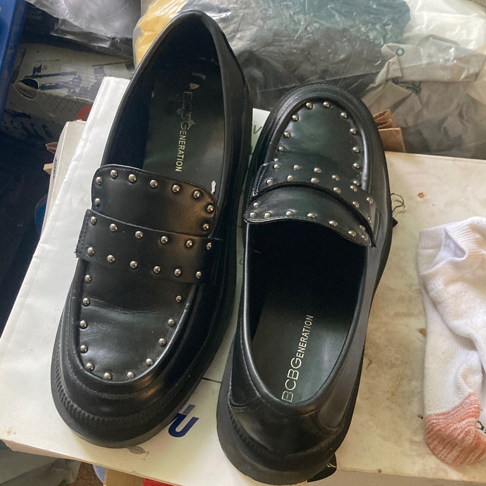 Bcbgeneration Black Studded Flats - image 4